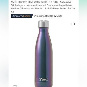 Swell water bottle